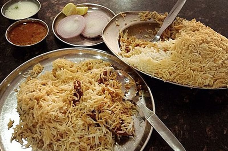 Hyderabadi mutton biryani | Swagath