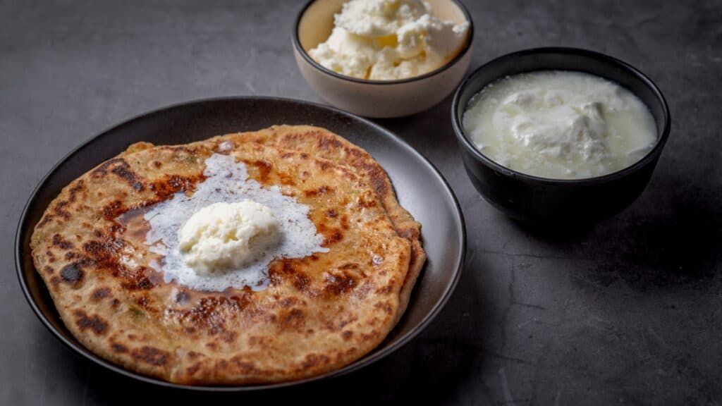 Indian Food | Paratha with Dahi | From North to South: Regional Indian Breakfast Specialties in Wentworthville